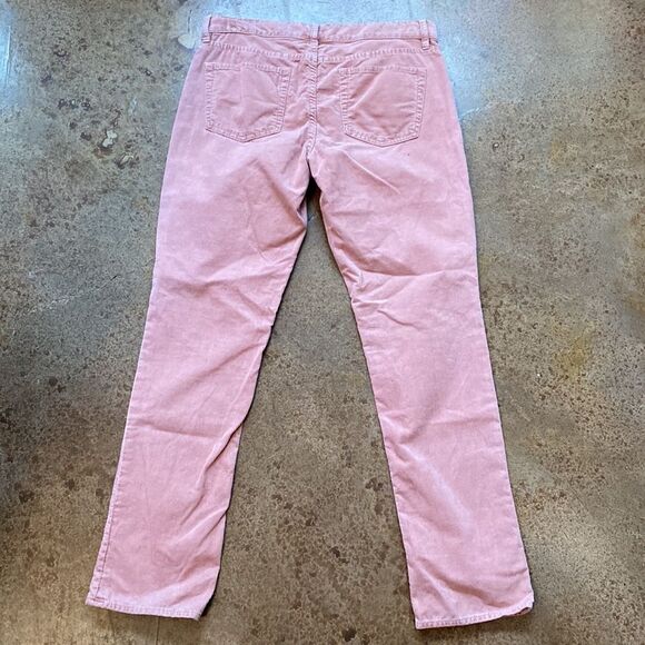 J.‎ Crew Dusty rose pink corduroy City Cut pants - Picture 6 of 7